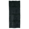 Somerset Home 100% Cotton Reversible Long Bath Rug - Black - 24x60 ...