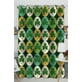 thumbnail image 1 of EREHome Trèfle Vert Jour Occultant Fenêtre Rideau Draperie un Panneau 52x84 Pouces une Pièce, 1 of 1