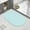 Blue, variant on Under $5! InsCrazy Bathroom Rugs Bath Rug Super Absorbent Quick Dry Rubber Backing Non-Slip Washable Bathroom Floor Mats Shower Rug for in Front of Bathtub-Shower Room 17" x 24"
