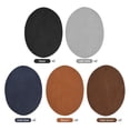 thumbnail image 5 of Mgaxyff 1Pack Oval Shape PU Leather Patch Repair Sewing Elbow Knee Patches Clothing Accessories, Iron On Patch,Elbow Knee Patches, 5 of 7