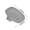 thumbnail image 3 of Elliptical Soap Box With Drainage And Guide No Punching No Water Accumulation Soap For Bathroom, 3 of 3