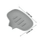 thumbnail image 3 of Jabonera Elíptica con Drenaje | Instalación Sin Taladros | Jabonera Impermeable | Evita La Acumulación de Agua | Organizador de Baño Flexible y Duradero | Jabonera Higiénica para El Lavabo de La Duch, 3 of 3