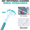 thumbnail image 4 of Kokovifyves 24PCS Adhesive Swabs Reusable Ear Wax Removal Tools with Dusts Cover Packaging Adhesive Ear Cleaning Sticks, 4 of 9