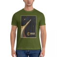 thumbnail image 1 of Camiseta clásica de homenaje a la Agencia Espacial Europea (ESA) para hombre, camisetas de algodón, ropa informal y elegante., 1 of 6