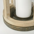 thumbnail image 6 of Mercana ANDY II SMALL NATURAL WOOD CYLINDRICAL LANTERN, 6 of 7