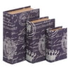 Woodland Imports 9-13H in. Paris Lifestyle Theme Book Box Set