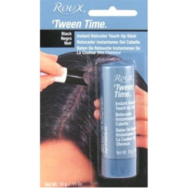 Roux Temporary Haircolor Touch Up Stick Black 1 Ea Pack Of 6 Walmart Com Walmart Com