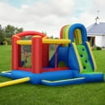 thumbnail image 3 of Costway Inflatable Kid Bounce House Slide Climbing Splash Pool Jumping Castle, 3 of 10