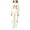 Beige, variant on LNMQLPDBS Baby Girls Bow Print Sweatsuit Set Toddler Crewneck Pullover Top and Cute Jogger Pants Casual 2 Piece Activewear Outfit with 3D Bow for School Daily Wear