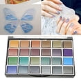 thumbnail image 1 of 24 Colors Watercolor Paint Set, Watercolor Paint Set Wide Application High Color Rendering  for Painting, 1 of 7