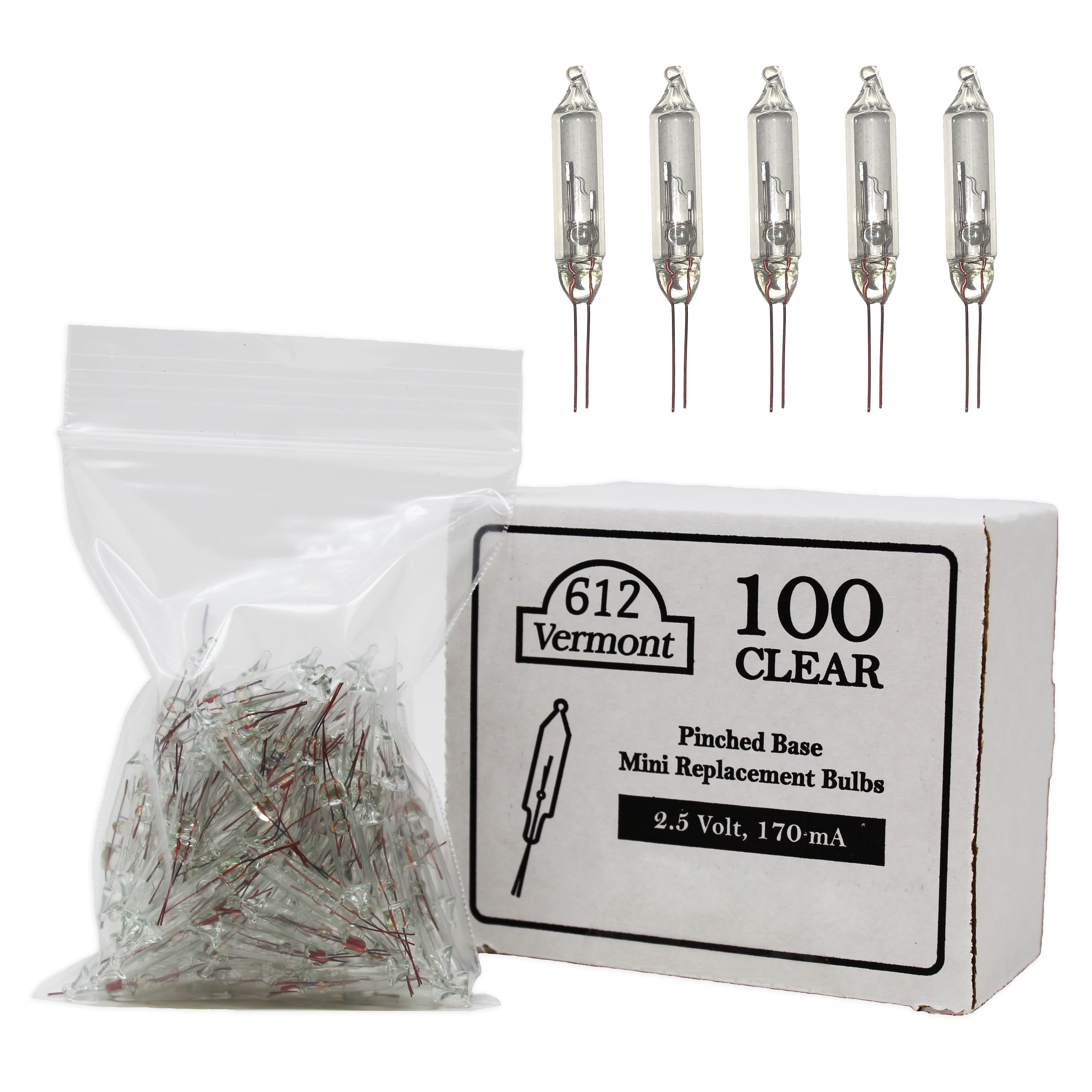 Green Base Check and Make Sure What Type/Size/Shape Base You Need for Your String!! 20 Cool White M5 Icicle LED Replacement Bulbs
