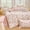 Pink, variant on 3 Pieces Strawberry Duvet Cover Set Queen Size Cute Pink Strawberry Hearts Bedding Set, Lightweight & Breathable Perfect for Girls