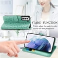 thumbnail image 2 of for Samsung Galaxy S22 Cartoon Cute Wallet Case,Cat Dog Style Flip Phone Cover with ID Card Holder PU Leather Cases for Samsung Galaxy S22 MG Green, 2 of 7