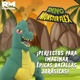 thumbnail image 4 of Dino Monster Flex Juguetes Flexibles Dinosaurios Elásticos verde oscuro Pequeño, 4 of 7