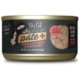 thumbnail image 2 of (24 pack) Tiki Cat After Dark Pate+ Wet Cat Food, Chicken & Beef, 2.8 oz. Can, 2 of 9