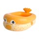 thumbnail image 3 of Piscina hinchable para niños, juguete acuático ligero y fácil de montar, con orificios de drenaje. 140 cm Naranja, 3 of 8