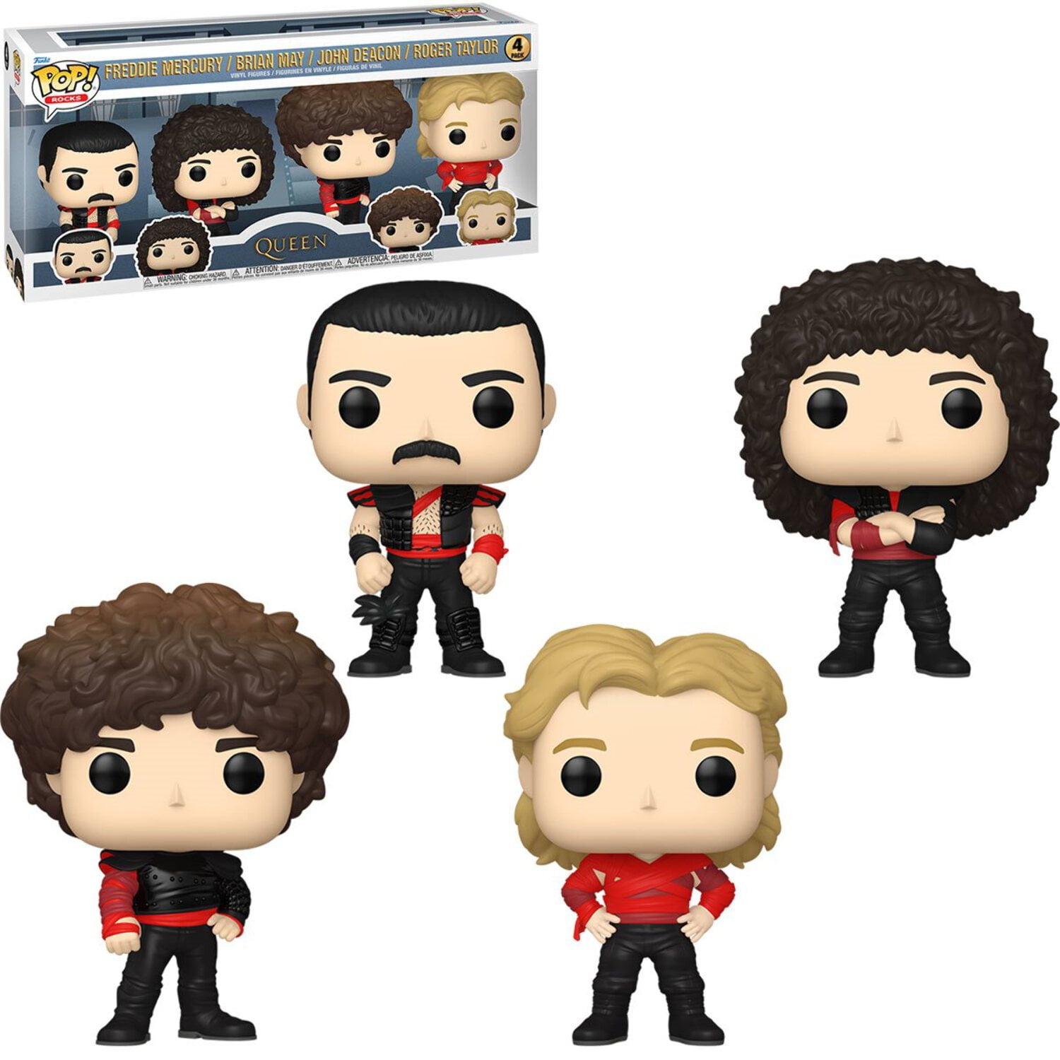 Funko, POP! Rocks Queen Freddy Mercury Wembley 1986 - Walmart.com