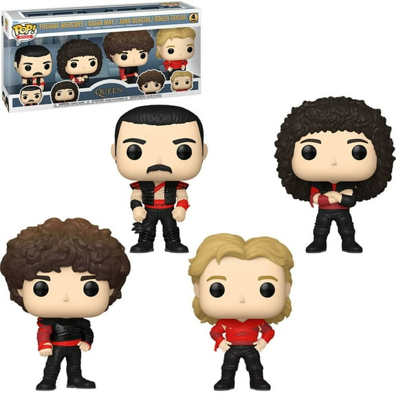 Queen Radio Gaga Funko Pop! Vinyl Figure 4-Pack, Not Mint