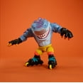 thumbnail image 5 of Street Sharks Streex Action Figure Toy, Half-Shark 90s Skating Clawed TV Hero, 6-Inch Articulated, 5 of 6