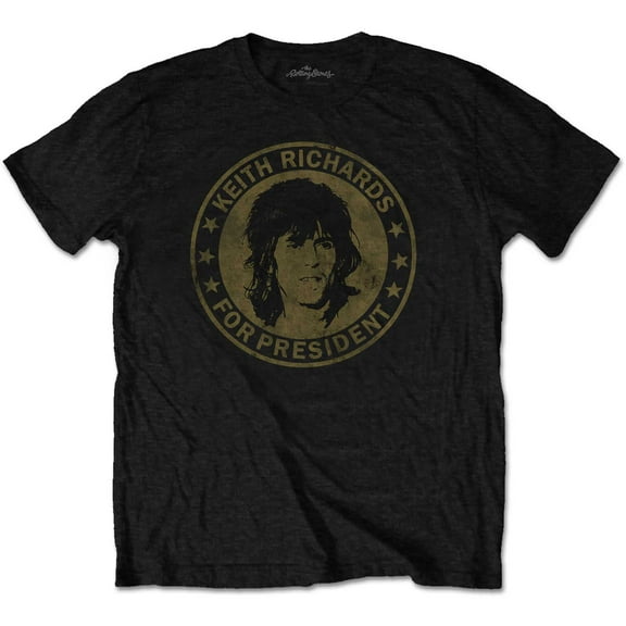 The Rolling Stones Kids T-Shirt: Keith for President (Retail Pack) (11-12 Years)