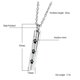 thumbnail image 1 of Collar de cremación de urna de pata, joyería de cremación con estampado de pata de mascota de perro y gato de plata de ley para cenizas de mascotas, Animal LingWen 8390611487980, 1 of 1