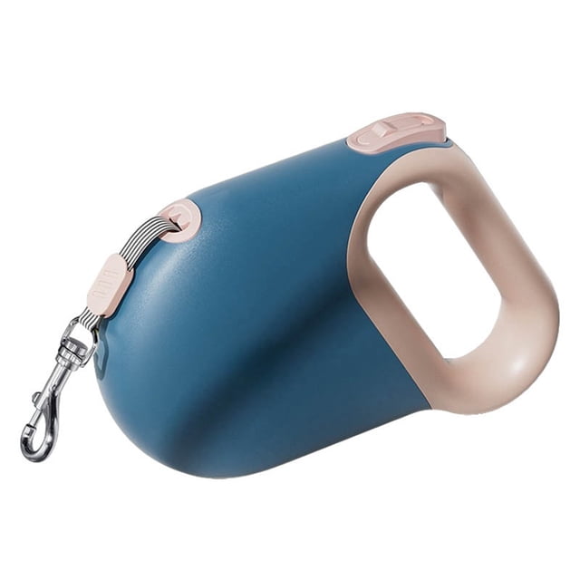 Durable Retractable Dog Leash - Controllable Reflective Rope Explosion-Proof Design Ideal for Outdoor Walking 5m Length for Pet