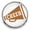 Brown, variant on Snap Jewelry 18MM Brown Cheer Ginger Charm with Megaphone Graphic