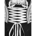 thumbnail image 3 of Vestido Talla Extra Encaje Ahuecado y Cordones Rosegal Vestidos casuales de talla grande, 3 of 5