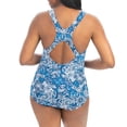 thumbnail image 2 of Aquashape Print Conservative Lap Suit in Santorini, 2 of 2