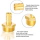 thumbnail image 2 of 12 Pack 1/2"hose Connector,8mm,10mm,12mm,external Thread And Internal Thread For Air,gas,water Hose, 2 of 5