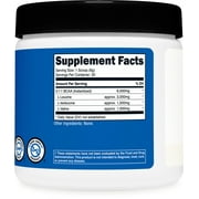 Nutricost BCAA Powder- 2:1:1 (Unflavored) Supplement 30 Servings