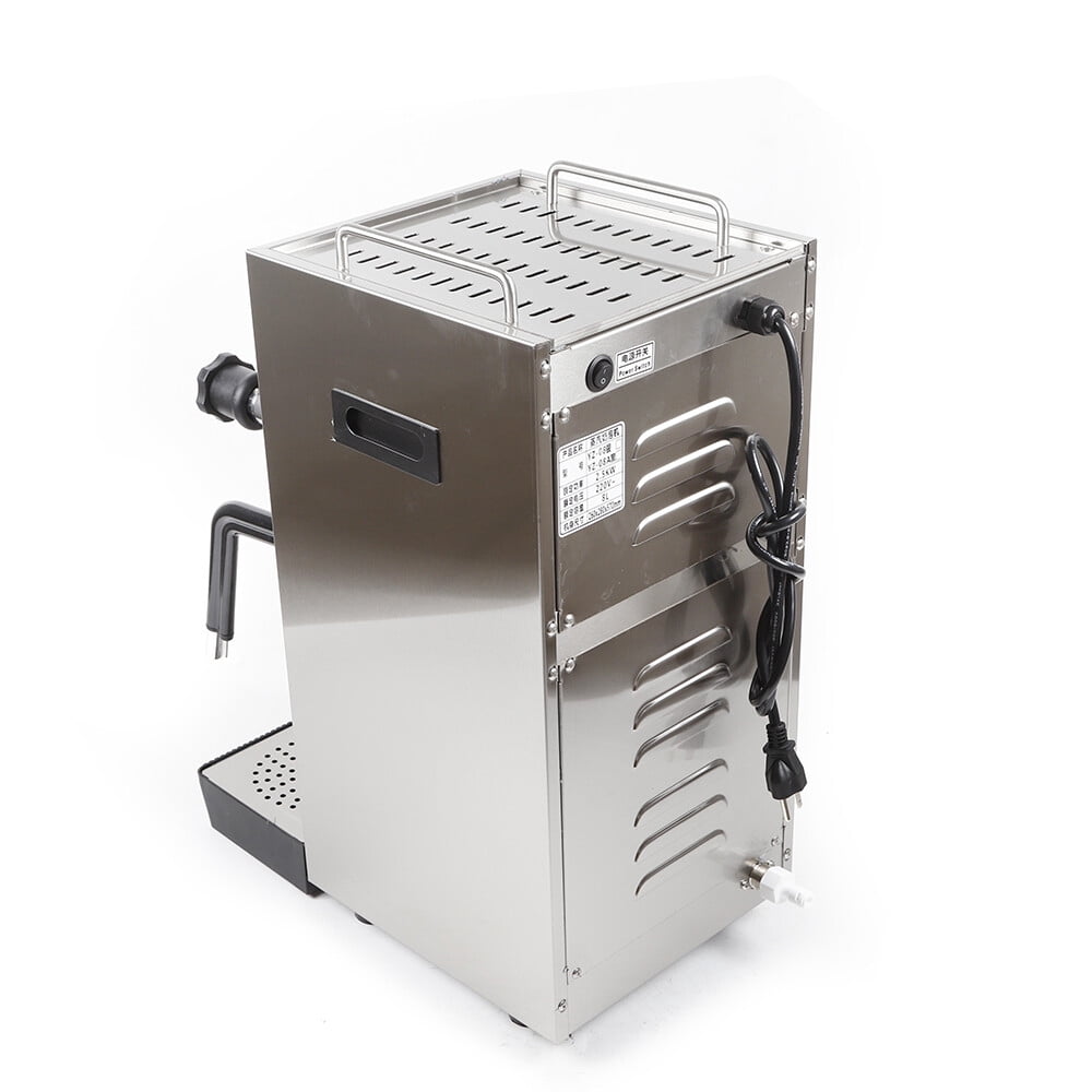 110V Espresso Coffee Foam Maker Stainless Steel Commercial Steam Boiling Water Frothing Machine