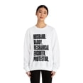 thumbnail image 3 of Mechanical engineer Dad Fathers Day Birthday Sweatshirt, Gifts, Crewneck, 3 of 4