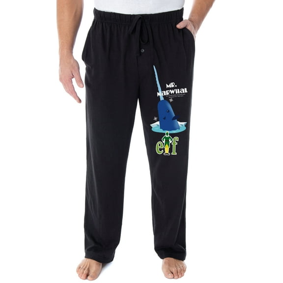Elf The Movie Men's Mr. Narwhal Loungewear Sleep Bottoms Pajama Pants