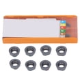 thumbnail image 2 of Lame d'Insert en Carbure, 10pcs Carbure Tournant Inserts en Carbure Insertspour Bois Tournant Carbure Inserts Conception Rationalisée, 2 of 14