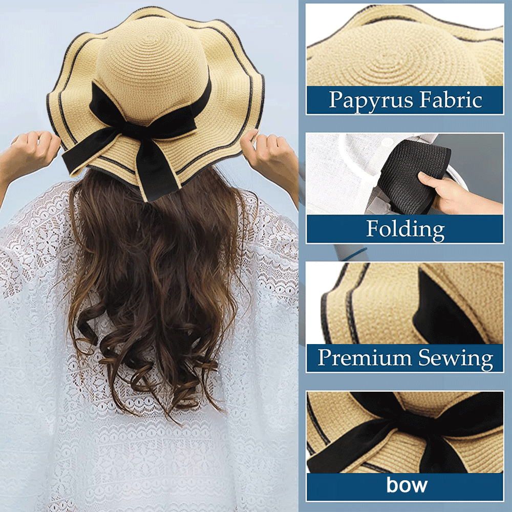 ? folding straw hat, purely machine-knitted, with a head circumference of 57 cm Addi Little Hearts Hat Machine Knit PATTERN | Adult, Child  main image 4