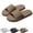 Coffee, variant on Clossjun Shower Shoes for Women Soft Non-Slip Lightweight Sandals Quick-Drying Daily Wear Slippers for Bathroom, Pool, Beach College Dorms 42