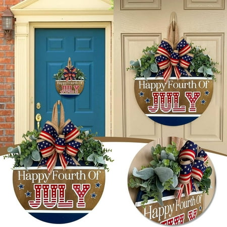 

Independence Day Door Hanger Front Door Sign Decoration Hanger Hanger