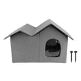 thumbnail image 2 of Maison Grotte pour Animaux, Grand Espace, Design Fermé, Confortable, Pliable, Cachette pour Chats d'Intérieur, 2 of 7