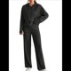 thumbnail image 1 of Conjuntos de Salón para Mujer, Pijamas de 2 Piezas A Juego, Moda de Otoño, Conjuntos de Punto Acanalado, Chándales Casuales de Larga Negro L, 1 of 9