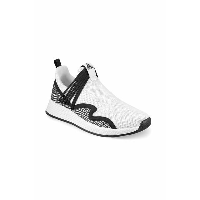 Tenis Casuales Color Blanco-Negro Mundo Terra 030468