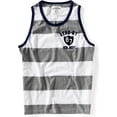thumbnail image 1 of Aeropostale - Camiseta sin mangas para hombre Aero 87 Stripe, gris, pequeña Aeropostale Camiseta sin mangas, 1 of 1