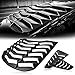 thumbnail image 3 of CUMART 2015-2023 Rear+Side Window Louvers Windshield Sun Shade Cover Lambo Style Matte Black Compatible with Ford Mustang 2015 2016 2017 2018 2019 2020 2021 2022 2023 Complete Set â€¦, 3 of 4