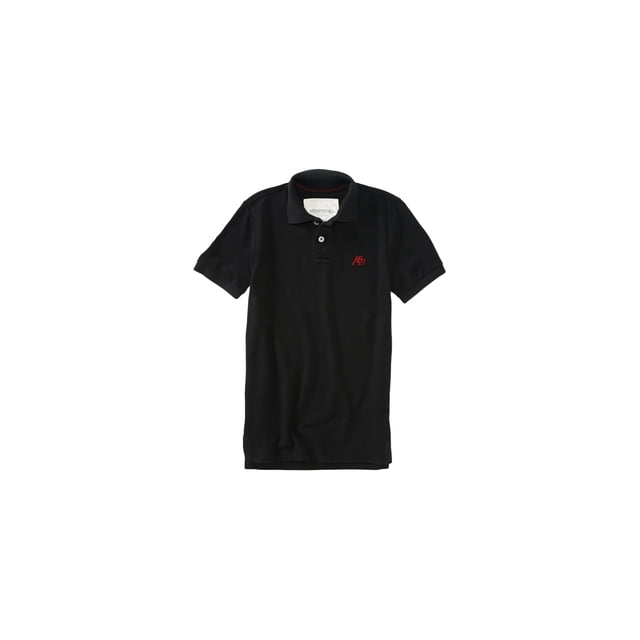 Polo de Rugby Aeropostale A87 SS para hombre color negro XXL