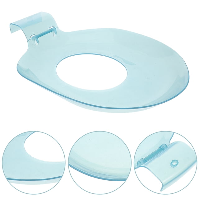OULII Sitz Bath For Toilet Sitz Bath Seat Cover Plastic Relief For Elderly Users 1Pcs
