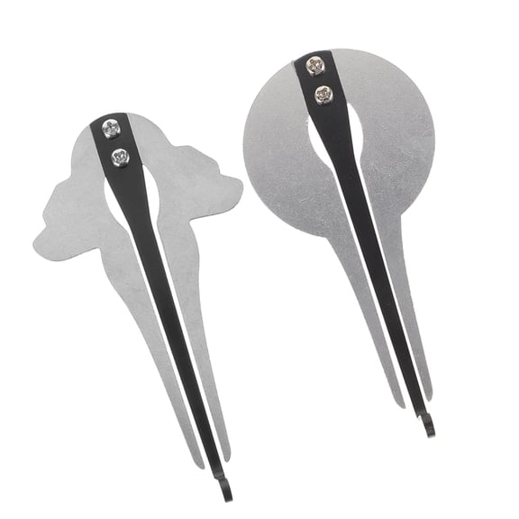 Raindrops Metal Mouth Harp 2-Pack Portable Russian Harmonica Instrument for Outdoor Adventures and Travel