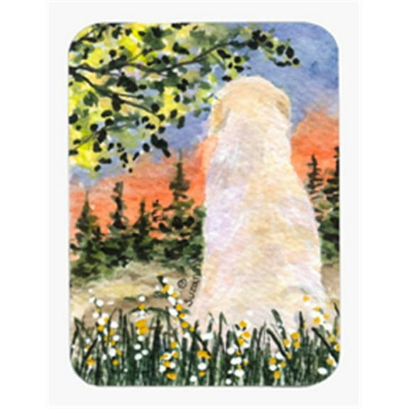 Golden Retriever Mouse Pad & Hot Pad Or Trivet