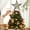 D, variant on Christmas Tree Top Star Iron Luminous Five-Pointed Star Light Tree Topper Decoration for Festive Holiday Decor