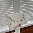 thumbnail image 4 of Elegante Bolso Mano Brillante Lujo para Mujer Boda Color Sólido, 4 of 9