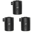 thumbnail image 1 of Bomba Aire Portátil Con Linterna para Acampar Recargable Por USB () Negra, 1 of 3